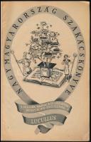 Nagymagyarország Szakácskönyve. A legjobb magyar háziasszonyok receptjeiből összeállította Lucullus....
