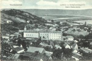 Törökbálint, látkép a templomhegyről, Notre Dame zárda (EK)