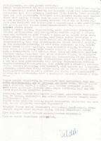 1959 Emigráns magyar Mannheimből írt, gépelt levele, számos érdekes részlettel, Hodossy Gedeon (1868...