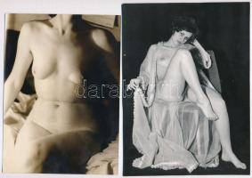 cca 1974 Erotikus fényképek, 11 db vintage fotó, 9x12 cm és 19x14 cm között / 11 erotic photos