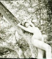 cca 1977 Csinosak és szépek, szolidan erotikus felvételek, 13 db vintage negatív, 6x6 cm