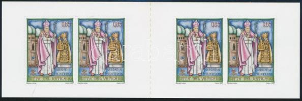 XVI. Benedek pápa utazásai öntapadós bélyegfüzet, Pope Benedict XVI. self-adhesive stamp-booklet