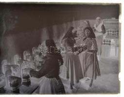 cca 1935 Lőcsei Árpád (?-?) kecskeméti vándorfényképész hagyatékában őrzött 13 db üveglemez negatív, Bács-Kiskun megyei mintagazdaságokról, 12x16 cm