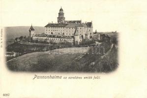 Pannonhalma, Apátság az ezredéves emlék felől