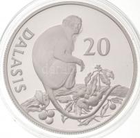 Gambia 1987. 20D Ag "Vadvilágért Nemzetközi Alap - Nyugati Vöröskolombusz" T:PP
Gambia 19...