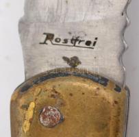 Szarvasagancs nyelű vadász bicska 18 cm