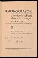 Finna Béla: Barangolások a mindegyre jobban elnémuló harangok országában. Bp., 1937, Lukács. Papírkö...
