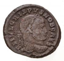 Római Birodalom / Sirmium / Crispus 324-325. AE Follis (2,83g) T:2- Roman Empire / Sirmium / Crispus 324-325. AE Follis  "IVL CRISPVS NOB CAES / ALEMANNI-A DEVICATE - .SIRM." (2,83g) C:VF RIC VII 161.