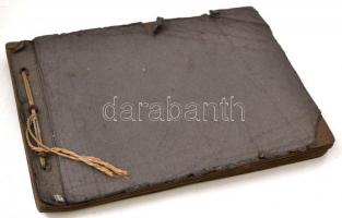 1930 Csondárvölgyi nagytáborunk emlékére. Cserkész táborozásról készült dekoratív album, kb 100 db é...