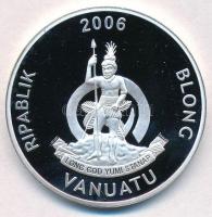 Vanuatu 2006. 10V ezüstözött Cu-Ni "Papilio toboroi" T:PP
Vanuatu 2006. 10 Vatu silver pl...