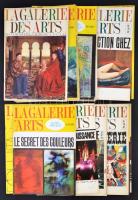 cca 1960-1970 a La galerie des arts művészeti folyóirat 24 lapszáma, számos érdekes írással