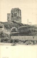 Eger - 4 db régi képeslap / 4 pre-1945 postcards