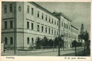Keszthely, M. kir. gazdasági Akadémia (EK)