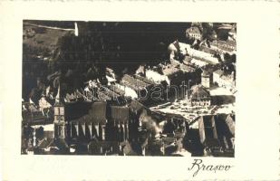 1940 Brassó, Kronstadt, Brasov; 3 db fotó képeslap / 3 photo postcards