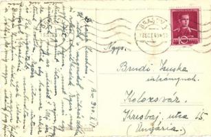 1940 Brassó, Kronstadt, Brasov; 3 db fotó képeslap / 3 photo postcards