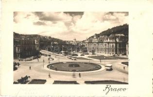 1940 Brassó, Kronstadt, Brasov; 3 db fotó képeslap / 3 photo postcards