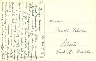 1940 Brassó, Kronstadt, Brasov; 3 db fotó képeslap / 3 photo postcards