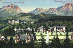 Tátra - 9 db régi képeslap / 9 pre-1945 postcards