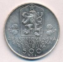 Csehszlovákia 1988. 500K Ag "A föderáció 20. évfordulója" T:1,1-
Czechoslovakia 1988. 500...