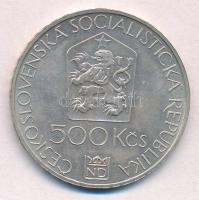 Csehszlovákia 1983. 500K Ag "A Prágai Nemzeti Színház 100. évfordulója" T:1,1-
Czechoslov...