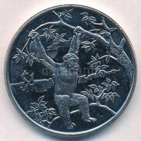 Sierra Leone 2006. 1$ Cu-Ni Csimpánz T:1- Sierra Leone 2006. 1 Dollar Cu-Ni Chimpanzee C:AU Krause KM#313