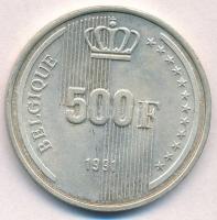 Belgium 1991. 500Fr Ag francia körirat T:2 k.
Belgium 1991. 500 Francs Ag with French legend C:XF s...