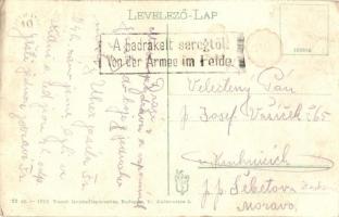 Érsekújvár, Nové Zamky; Komáromi utca "A hadrakelt seregtől" / street view (EK)