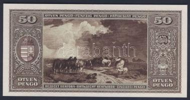 1945. 50P Csak hátlapi nyomat T:I