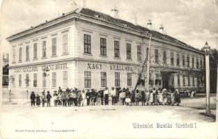 Buziás-fürdő, Nagyszálloda. Nosek Gusztáv kiadása / Grand Hotel (EB)