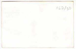 cca 1960-1970 Linzbauer Tamás: 41-es villamos, fotó, hátulján pecséttel jelzett, 9×14 cm