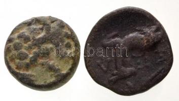 Piszídia / Szelge Kr. e. II-I. század 2db klf AE érme (2,06g/1,53g) T:2-,3
Pisidia / Selge 2nd-1st ...