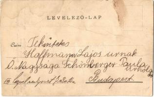 1898 Az Első Magyar Minisztérium / The first Hungarian government (vágott / cut)