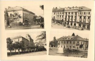 Gyöngyös - 8 db MODERN városképes lap: úttörővasút, Fő tér, automobil, Állami Áruház. Képzőművészeti...