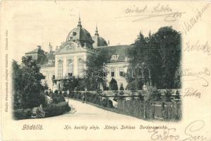 Gödöllő, Királyi kastély - 2 db régi képeslap / 2 pre-1945 postcards