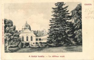 Gödöllő, Királyi kastély - 2 db régi képeslap / 2 pre-1945 postcards