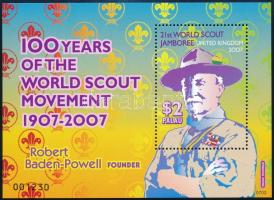 Scout minisheet + block Cserkész kisív + blokk