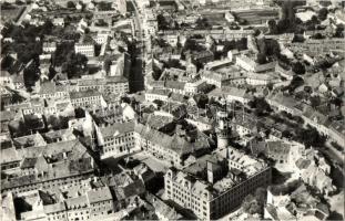 Sopron - 8 db MODERN városképes lap: Lenin körút, Hősi emlékmű, Tűztorony, Tómalom, strand, automobi...