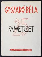 Gy. Szabó Béla: 25 fametszet. Bukarest, 1949, Állami Könykiadó. Művészeti mappa, hiányzik: 3., 5-7., 12., 22., 25., kissé foltos.