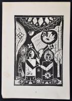 Gyimesfelsőloki tanulók linoleum metszetei. Csíkszereda, 1973, Gyimesfelsőloki Művelődési Otthon Műv...