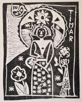 Gyimesfelsőloki tanulók linoleum metszetei. Csíkszereda, 1973, Gyimesfelsőloki Művelődési Otthon Műv...