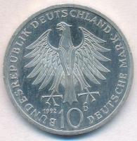 Németország 1992D 10M Ag "Pour le Mérite" T:1-(PP)
Germany 1992D 10 Mark Ag "Pour le...