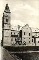 Veszprém - 8 db MODERN városképes lap: Vegyipari Egyetem, Székesegyház, Múzeum és Könyvtár, Lenin-li...