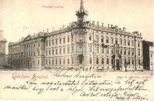 Arad, Pénzügyi palota. Bloch H. kiadása / Financial palace
