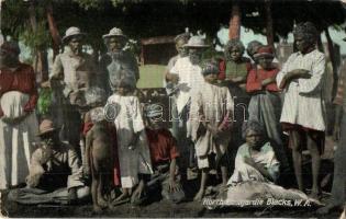 North Coolgardie Blacks, folklore. Australian railway stamp on the backside (EK)