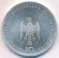 NSZK 1989J 10M Ag "800 éves Hamburg kikötője" T:1-,2
FRG 1989J 10 Mark Ag "800th Ann...