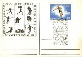 5 db MODERN magyar sport levelezőlap / 5 modern Hungarian sport postcards