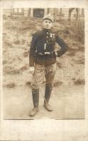 1916 Wéber Ferenc katonai őrvezető / WWI K.u.k. military officer, photo (EK)