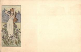 10 darabos RÉGI "Kossuth Paris" művészlap sorozat. Nem képeslap hátoldalú / 10 pre-1945 &q...