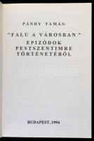 Pestszentimre témájú helytörténeti könyvek, 2 db: 

Pándy Tamás: "Falu a városban." Epiz...