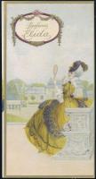 cca 1900 Elida Illatszer és Pipereszappangyár Rt. litho reklámlap, 15x8 cm